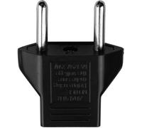 Universal US to EU Plug USA Euro Europe Travel Wall AC Power Chargeur Outlet Adapter Converter noir