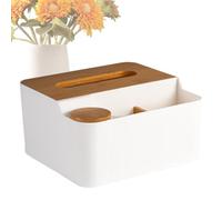 Universal Vanity Countertop - Bac De Rangement Cosmétique Multi | partitionné, Station D'accessoires D'hygiène Anti-poussière, Plateau De Télécommande De Bureau Moderne | Système De Tri Domes