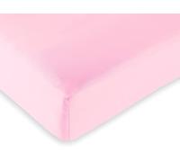 UNIVERSDECOR - Drap Housse 57 Fils/cm² 160 x 200 cm Rose Pétale