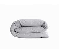 UNIVERSDECOR - Housse de Couette Percale Pur Coton peigné Longues Fibres 80 Fils/cm² Vent du sud (Perle, Housse de Couette 200 x 200 cm lit 1/2 Places)
