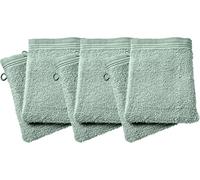 UNIVERSDECOR Lot de 2 ou 6 Gants de Toilette Spa 15 x 21 cm / 400 GR/m² (6, Menthe)
