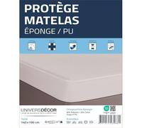 UNIVERSDECOR Lot de 2 Protèges Matelas imperméable, Absorbant et Anti-acariens 140 x 190 cm