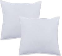UNIVERSDECOR - Lot De 2 taies D’Oreiller Palace Pur Coton Teint lavé, 63 Fils/cm² Vent du sud (Lot De 2 taies D’Oreiller 65 x 65 cm, Neige)