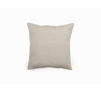 UNIVERSDECOR Lot de 2 taies d'oreiller Percale Pur Coton peigné Longues Fibres 80 Fils/cm² Vent du sud (Ivoire, Lot de 2 taies Percale 65 x 65 cm)