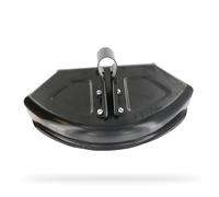 UNIVERSEL - Carter Protection Acier pour Débroussailleuse à Fil Nylon - Carter de Protection Universel avec Bagues de Réduction, Noir