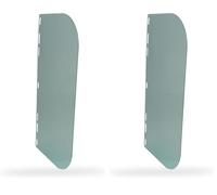 UNIVERSEL - Ecran De Protection De Rechange En Polycarbonate - Pour Visière De Protection 9102128 Et 9102082 - Standard Professionnel - Débroussailleuse & Bricolage (Lot de 2)