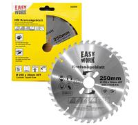 Easy Work Lame De Scie Circulaire Universelle HM 250 x 30 x 2 Mm 40 Dents