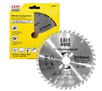 Easy Work Lame De Scie Circulaire HM Universelle 210x30x1,8mm 40 Dents