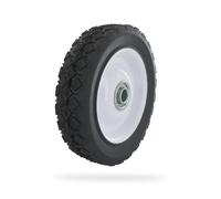 UNIVERSEL - Roue Acier à Moyeu Déporté pour Équipement Jardin - Diamètre 152 mm / Moyeu : 35 mm / Alésage 12,7 mm / Largeur 38 mm