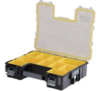 universel STANLEY FatMax Coffret de rangement (L x l x H) 446 x 109 x 330 mm Nombre de compartiments: 10 Contenu 1 pc(s)