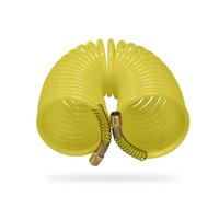 Tuyau Spirale pour air comprimé - RACCORD TUYAU - Extensible 7,5m - Filetages mâles G1/4