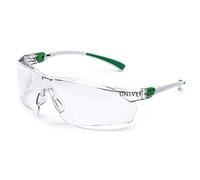 UNIVET - 505 UP PLUS lunettes anti-buée et anti-rayures, protection contre les particules et les radiations, vert, 25261