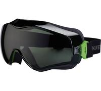 Univet 6X3 6X3-00-05 Lunettes intégrales avec protection anti-buée, avec protection UV noir, vert