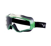 Univet Lunettes vision totale 6x3 EN 166, EN 170 Monture vert mét./vert, verres transp. Quantité:1