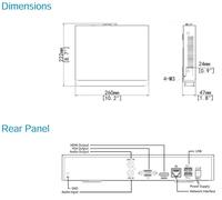 Uniview NVR301-08B-IQ, 8 canaux, max.IN:80Mbps/OUT:80Mbps, Smart Analytics SIP, UMD, 4K HDMI