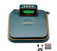 UNIWEIGH Balance postale numérique pour colis,86lb/0.1oz pour colis-Fonction de maintien et de tare,Balance d'affranchissement,Support pliable pour balance postale,Comprend les piles et le câble USB