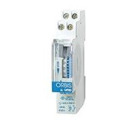 UNO QRD 48 V. INTERRUPTOR HORARIO ANALOGICO 1 MODULO CON RESERVA DIARIO INTERRUPTOR 16(4) A