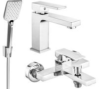 Uno R62 Mélangeur lavabo et baignoire avec accessoires, chrome (71403R62-00)