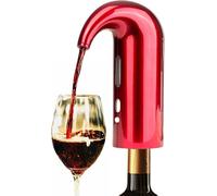 Unyqoos® : Aérateur électrique intelligent pour le vin – décanteur rapide (jusqu'à 8 fois plus d'oxydation), fonctionnement à un bouton, hermétique, silencieux, batterie 1800 mAh (pour 50 à 60 bouteil