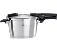 Unyqoos® – Autocuiseur, 4,5 L (Ø 22 cm), en acier inoxydable, 2 niveaux de cuisson, soupape de décompression sur la poignée, indicateur de verrouillage, compatible lave-vaisselle