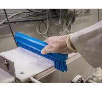 Unyqoos® : Balai à poudre souple avec des poils en polyester – nettoyage hygiénique, dimensions 300 x 31 x 100 mm, idéal pour les surfaces délicates en cuisine et dans les boulangeries