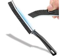Unyqoos® Brosse pour joints de 24 cm – brosse stable et flexible avec des poils en nylon, dotée d'un œillet pour suspension, idéale pour un nettoyage précis et sans rayures des joints et des carreaux