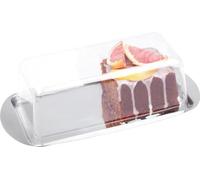 Unyqoos® CHG Profi-Tray : plateau de service en acier inoxydable, finition argentée, qualité professionnelle