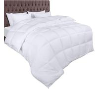 Unyqoos® : Couverture de lit chaude, garnie de microfibre douce, hypoallergénique, e Oeko-Tex Standard 100, disponible en différentes tailles, lavable en machine et sèche-linge