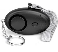 Unyqoos® : Dispositif d'alarme personnel 140 dB avec éclairage d'urgence LED, porte-clés compact en ABS – alarme d'urgence portable pour la sécurité personnelle