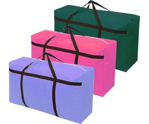 Unyqoos® - Ensemble de 3 sacs de rangement extra-larges – Idéaux pour les déménagements, les voyages et le rangement des vêtements. Fabriqués en Oxford 600D, dimensions : 73 x 50 x 27 cm (100 L), capa