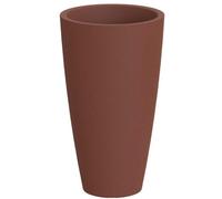 Unyqoos® Grand pot de fleurs en terre cuite, 70 cm – pot de fleurs robuste pour intérieur et extérieur, avec insert et bouchon de vidange