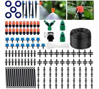 Unyqoos® : Kit d'irrigation goutte à goutte de 200 pièces – système d'irrigation complet pour le jardin, avec filetage universel, goutteurs réglables, permettant d'économiser jusqu'à 85 % d'eau
