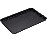 Unyqoos® Kitchen Craft MasterClass, plaque de cuisson émaillée, dimensions 40 x 27 x 2 cm, noire – Acier 1 mm avec revêtement émaillé, compatible avec tous les types de plaques de cuisson, y compris l