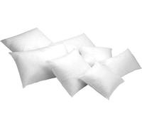 Unyqoos® - Lot de 2 coussins de remplissage 50 x 50 cm – Fibrés creux siliconés, volume élevé, densité moyenne/élevée, hypoallergéniques, housse en tissu non tissé, lavables jusqu'à 40 °C