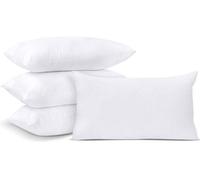 Unyqoos® : Lot de 4 coussins de remplissage, 30 x 50 cm – Garnissage en fibres siliconées de haute qualité, doux et offrant une bonne tenue, idéal pour les canapés et les chambres, emballés sous vide