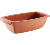 Unyqoos® : Moule à pain oblong en grès, pour 500 g de préparation à pâtisserie, intérieur émaillé, compatible lave-vaisselle et micro-ondes
