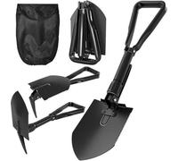 Unyqoos® : Pince multifonction pliable en acier au carbone – idéale pour le camping et les activités de plein air, avec une articulation réglable à 180°, une pochette de transport et un manche ergonom