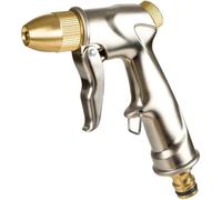 Unyqoos® : Pistolet de jardin réglable – Arroseur en laiton avec réglage continu du jet et verrouillage permanent pour les plantes et les fleurs