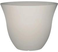 Unyqoos® Pot de fleurs 38x38x31 cm – Pot de plantation léger en résine, aspect céramique/pierre, résistant aux UV, pour intérieur et extérieur, disponible en couleurs tendance