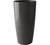 Unyqoos® : pot de plantation rond de 65 cm, anthracite – un pot élégant et épuré, idéal pour l'intérieur et l'extérieur, parfait pour les petites plantes d'intérieur comme pour les plus grandes plante
