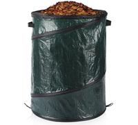 Unyqoos® Sac de jardin pliable et stable, 130 litres – Polypropylène, autoportant, 2 poignées de transport, polyvalent pour les déchets de jardin et de construction