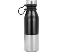 Unyqoos® Thermos 570 ml – Isolée sous vide, en acier inoxydable, avec un bouchon anti-fuite, sans BPA, avec une poignée de transport, idéale pour les boissons chaudes et froides