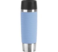 Unyqoos® – Thermos à double paroi en acier inoxydable, conserve les boissons chaudes jusqu'à 6 heures et froides jusqu'à 12 heures, ouverture à 360°, système de fermeture à une main, compatible lave-v