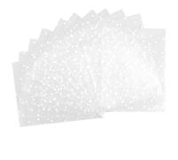 UOCAI Sachets Cellophane Transparente 200 Pièces - PetitsSachets Autocollants 10x10cm en OPP, Sachets Cadeaux Transparents Finition Mate à Pois Blancs,Emballage pour Biscuits,Bonbons et Chocolats