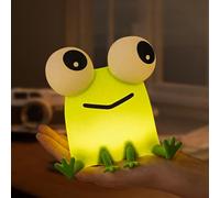 UODIR Veilleuse Enfant Grenouille Lampe Veilleuse Bébé Tactile Lumiere d'allaitement Dimmable, Veilleuse LED Rechargeable pour Enfant Garcon Fille Lampe Chambre Anti-éblouissement Night Light