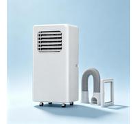 UofZc Climatiseur Portable avec télécommande et roulettes 12000BTU