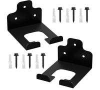 Uomianty Support de Ranger Outils de Jardin | Range-mur robuste pour garage | Rangement mural pour outils motorisés - Pour intérieur extérieur jardin cour ferme pelle râteau balai perceuse câble