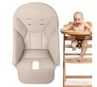 Uomini Coussin de chaise haute pour bébé, insert de chaise haute pour enfant, housse de chaise de salle à manger en cuir PU, housses et coussins de chaise haute, housse de siège multifonction douce