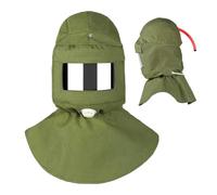 Uonguon Masque Anti-Poussière Écran Facial - Protecteur Anti-Buée De Sécurité,Écran Facial Anti-Cendres Volcaniques - Pour Barrière Peau Cheveux Survie Sauvetage Incendie Point