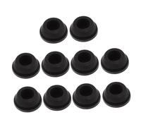 Uonlytech 10 Bouchons de Climatisation en Caoutchouc Noir, Bouchon Clim Mobile pour Unité Extérieure, Anti-goutte, Facile à Installer, 20mm